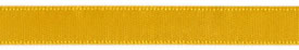 <font color="red">IN STOCK</font><br>1/4" Single Face Poly Satin Ribbon-Golden Yellow