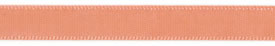 <font color="red">IN STOCK</font><br>1/4" Single Face Poly Satin Ribbon-Peach
