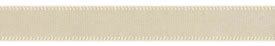 <font color="red">IN STOCK</font><br>1/4" Single Face Poly Satin Ribbon-Ivory