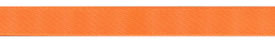 <font color="red">IN STOCK</font><br>1/4" Single Face Poly Satin Ribbon-Neon Orange
