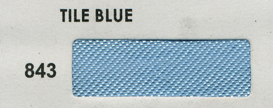 <font color="red">IN STOCK</font><br>1/2" Rayon Seam Binding-Tile Blue