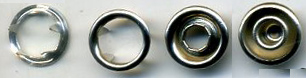 18L 4 Piece Ring Snap Set-Nickel
