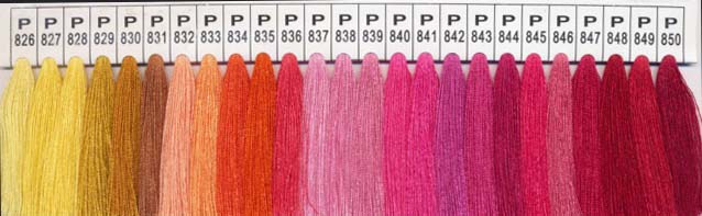 Color Chart 10 - Please specify the color number