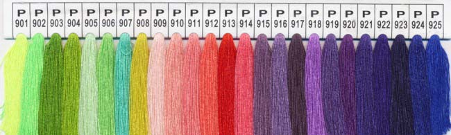 Color Chart 13 - Please specify the color number
