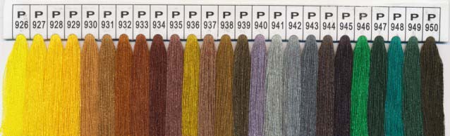 Color Chart 14 - Please specify the color number