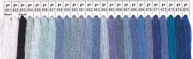 Color Chart 3 - Please specify the color number