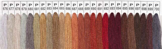Color Chart 4 - Please specify the color number