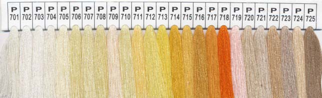 Color Chart 5 - Please specify the color number
