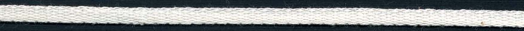 1/4" Cotton Hang Tape Natural