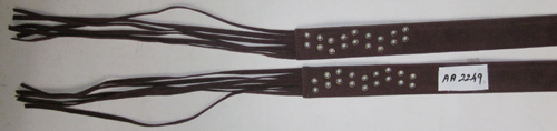 Faux Leather Belt With Nailheads Example-V-1352-AA2249-1
