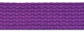 <font color="red">IN STOCK</font><br>1" Cotton Webbing-Purple<br>(Industry Standard)
