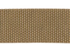 <font color="red">IN STOCK</font><br>1+1/2" Polypro Webbing-Tan<br>(Industry Standard)