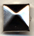 5/16" Raised Square Nailhead-Nickel