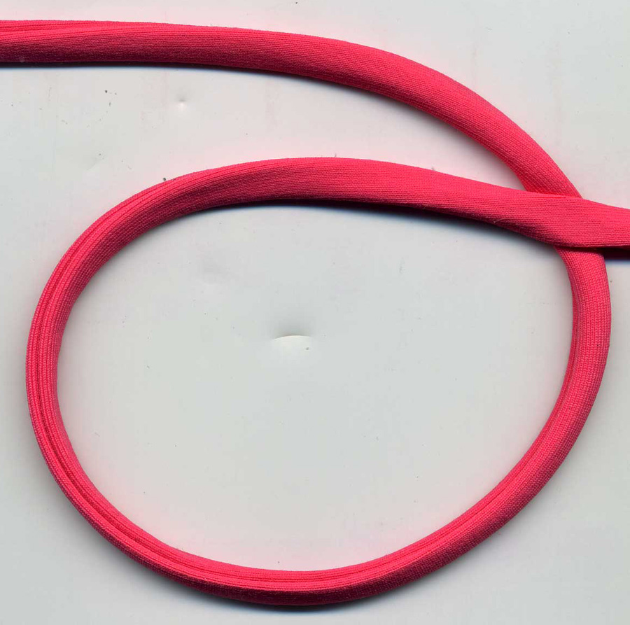 <font color="red">IN STOCK</font><br>ZAP-125014NF-245<BR>1/4" Super Soft Spaghetti-Coral<br>Won't Chaff Ears!