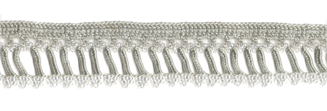 <font color="red">IN STOCK</font><br>7/8" Cotton Beaded Crochet Trim-Seafoam
