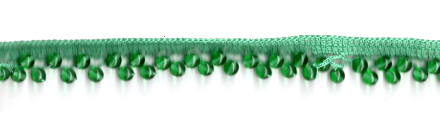 <font color="red">IN STOCK</font><br>3/4" Cotton Beaded Crochet Trim-Kelly