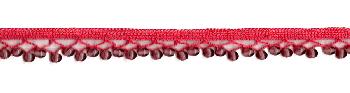 <font color="red">IN STOCK</font><br>3/4" Cotton Beaded Crochet Trim-Coral