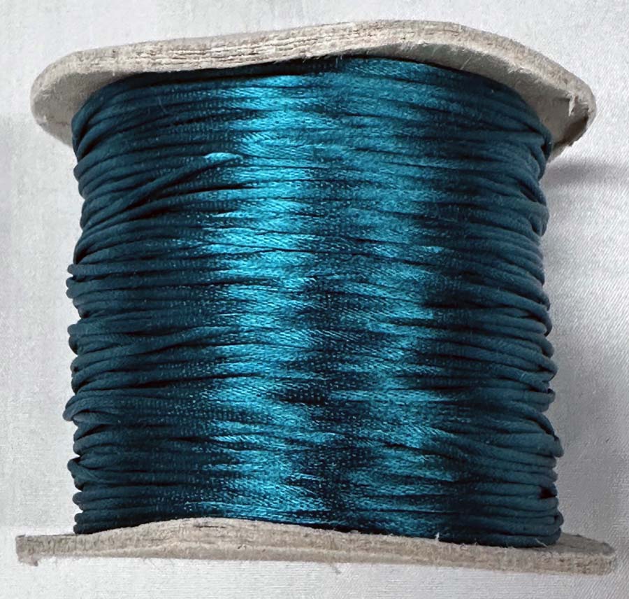 <font color="red">IN STOCK</font><br>#1 Rayon Satin Rattail Cord-Jade