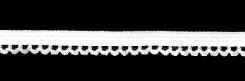 <font color="red">IN STOCK<br>INDUSTRY STANDARD</font><br>3/8" Loop elastic-White