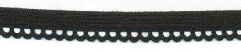<font color="red">IN STOCK<br>INDUSTRY STANDARD</font><br>3/8" Loop elastic-Black