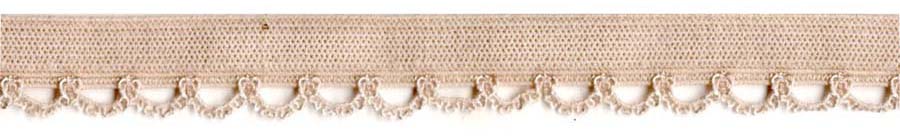 <font color="red">IN STOCK</font><br>1/2" Nylon Loop Elastic-Nude