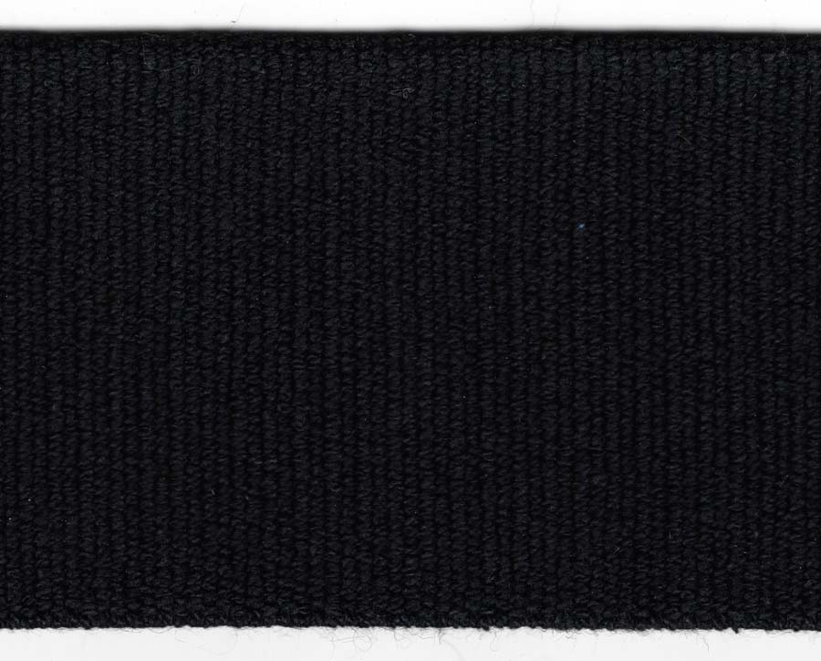 <font color="red">IN STOCK<br>MADE IN USA</font><br>3" Woven Cotton Canvas Elastic-Black