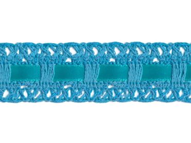 <font color="red">IN STOCK</font><br>1" Poly Cluny Beading-Turquoise