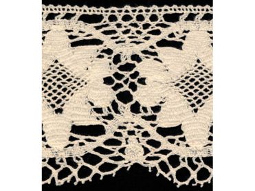 <font color="red">IN STOCK</font><br>3+1/4" Cotton Cluny Lace-Natural