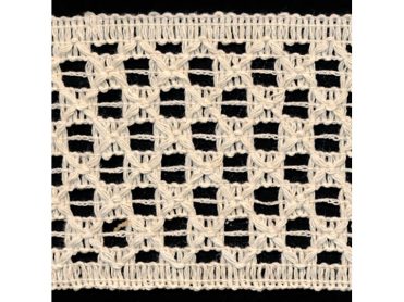 <font color="red">IN STOCK</font><br>2+3/4" Cotton Cluny Insert-Natural