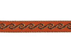 <font color="red">IN STOCK</font><br>1/2" Poly Metallic Crested Wave-Rust Gold