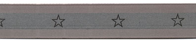 <font color="red">IN STOCK</font><br>7/8" Poly Star Reflective