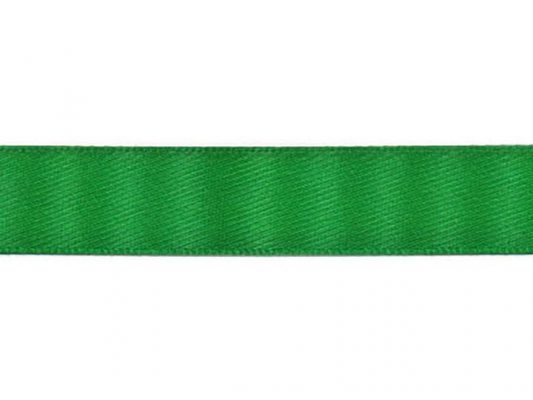 <font color="red">IN STOCK</font><br>5/8" Nylon Double Face Satin Ribbon-Emerald