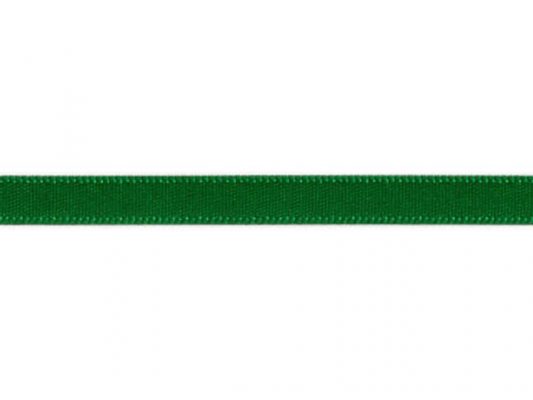 <font color="red">IN STOCK</font><br>1/4" Nylon Satin Ribbon-Emerald