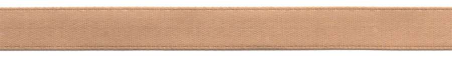 <font color="red">IN STOCK</font><br>3/8" Nylon Satin Ribbon-Dark Tan
