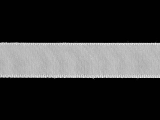 <font color="red">IN STOCK</font><br>5/8" Nylon Satin Ribbon-White