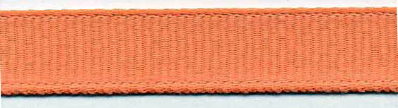 <font color="red">IN STOCK<br>DISCOUNTED</font><br>1/4" Poly Grosgrain Ribbon-Peach