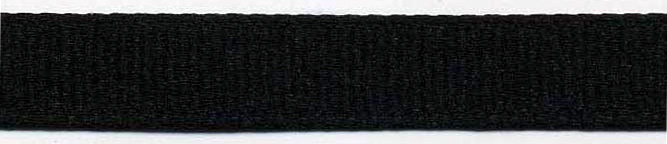 <font color="red">IN STOCK<br>CLOSE-OUT</font><br>5/8" Poly Grosgrain Ribbon-Black