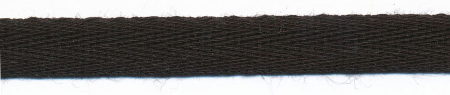 <font color="red">IN STOCK</font><br>3/8" Cotton Twill Tape-Black