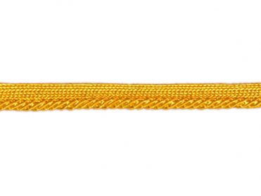 <font color="red">IN STOCK</font><br>3/8" Poly File Braid Cordedge-Yellow Gold