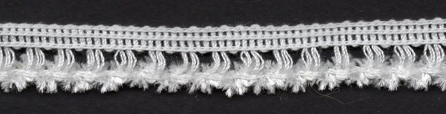 <font color="red">IN STOCK</font><br>3/8" Poly Sizzle Cordedge Piping-White