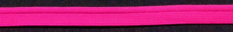 <font color="red">IN STOCK<br>MADE IN USA</font><br>3/8" Poly Stretch Safety Cordedge Piping-Neon Pink
